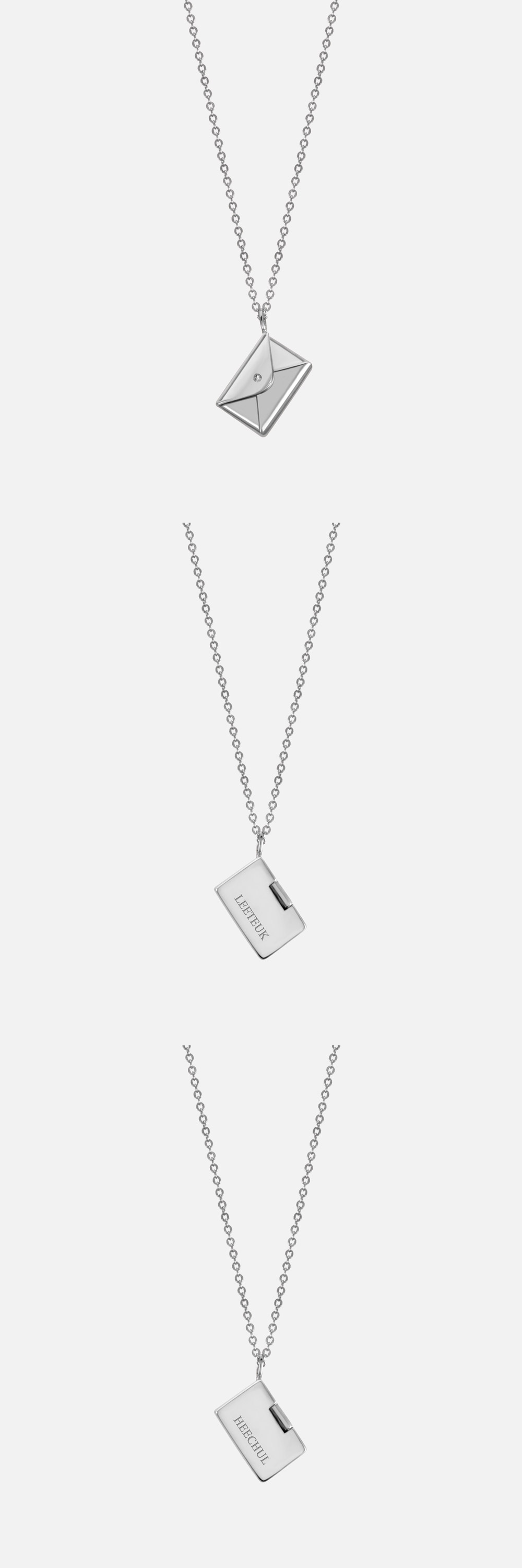 SUPER JUNIOR LOVE LETTER NECKLACE